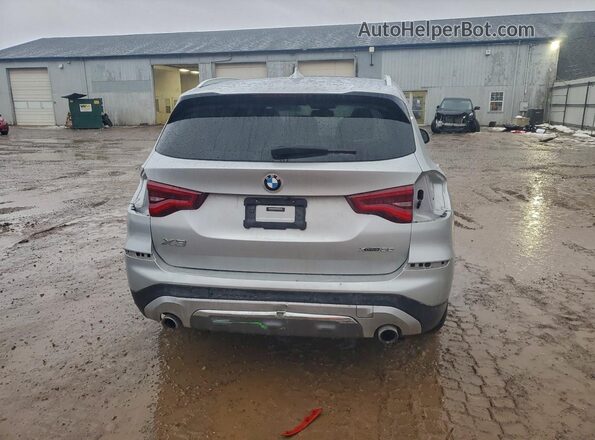 5UXTR9C55KLR10225 2019 BMW X3 Silver 