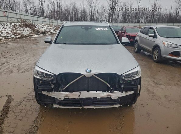 5UXTR9C55KLR10225 2019 BMW X3 Silver 
