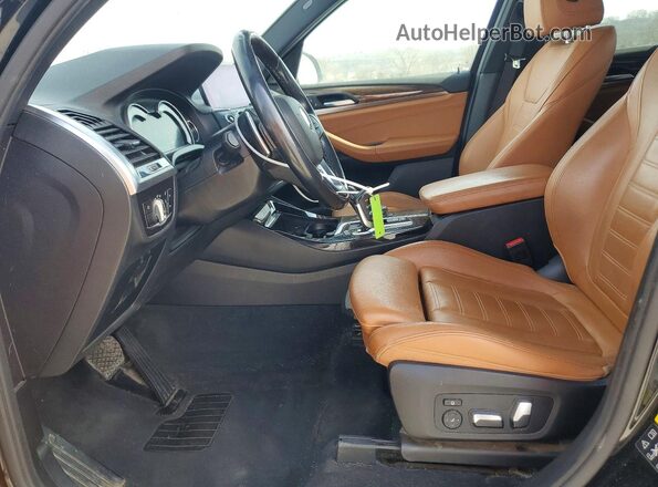 5UXTR9C57KLP89844 2019 BMW X3 Black 