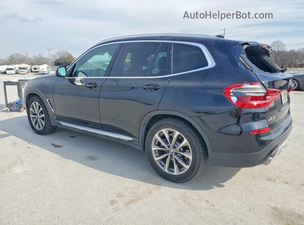 5UXTR9C57KLP89844 2019 BMW X3 Black 