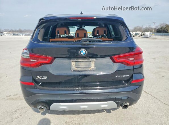 5UXTR9C57KLP89844 2019 BMW X3 Black 