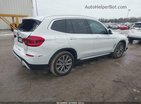 5UXTR9C58KLE18338 2019 BMW X3 White 