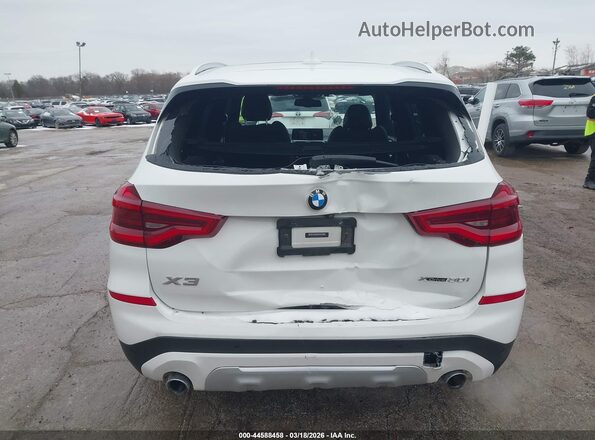 5UXTR9C58KLE18338 2019 BMW X3 White 