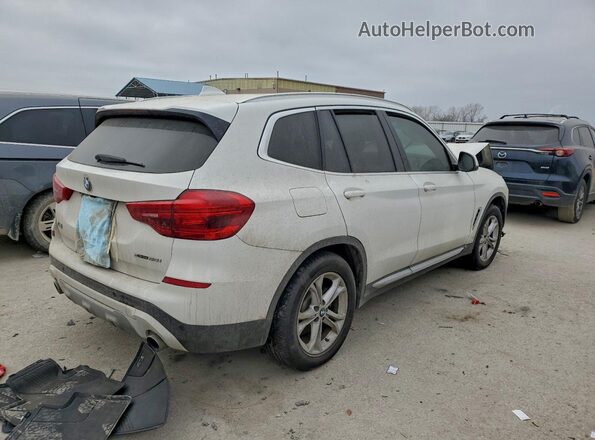 5UXTR9C59KLE12516 2019 BMW X3 White 
