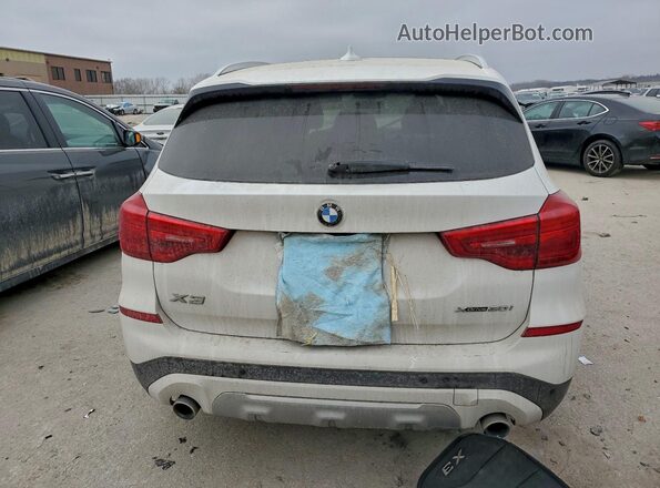 5UXTR9C59KLE12516 2019 BMW X3 White 