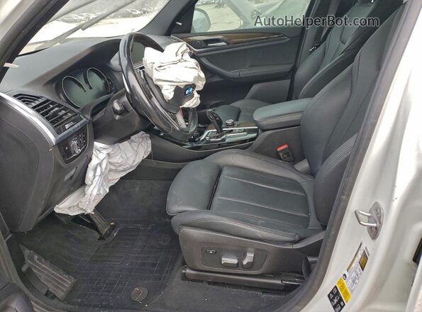5UXTR9C59KLE12516 2019 BMW X3 White 