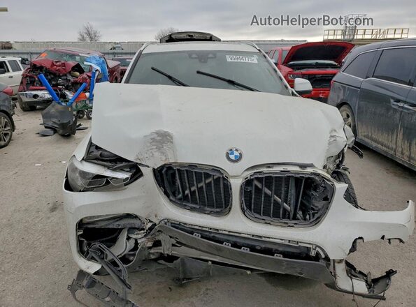 5UXTR9C59KLE12516 2019 BMW X3 White 