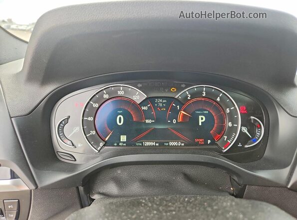 5UXTR9C59KLP81132 2019 BMW X3 Белый 