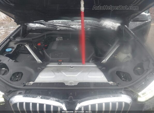 5UXTR9C59KLR04296 2019 BMW X3 Black Вид ззаду
