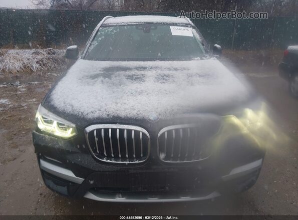 5UXTR9C59KLR04296 2019 BMW X3 Black Вид щитка приладів