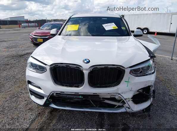 5UXTR9C5XJLD59744 2018 BMW X3 Белый Вид щитка приборов