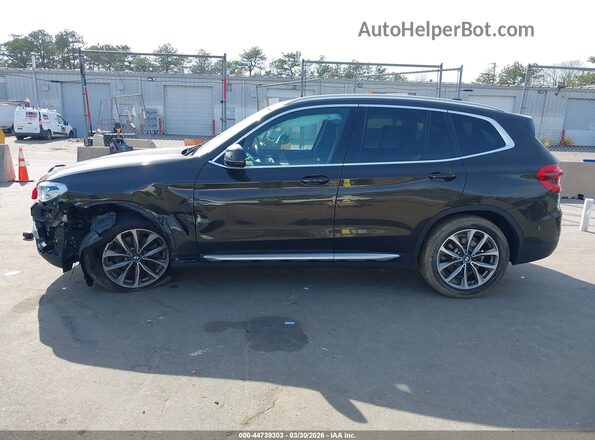 5UXTR9C5XKLP94326 2019 BMW X3 Dark Brown 