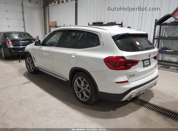 5UXTS1C00M9F57678 2021 BMW X3 White Задня ліва чверть