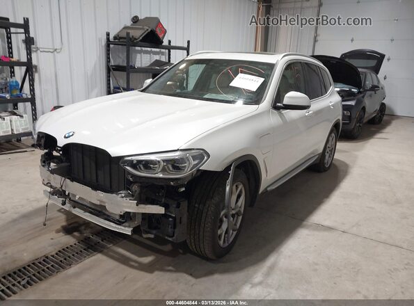5UXTS1C00M9F57678 2021 BMW X3 White Передня ліва чверть