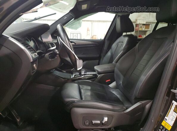 5UXTS3C52K0Z05292 2019 BMW X3 Charcoal 