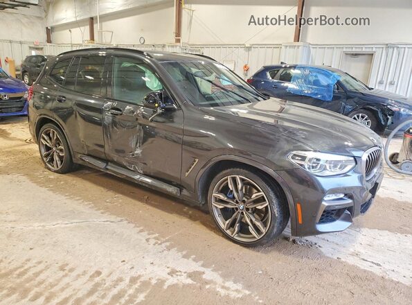 5UXTS3C52K0Z05292 2019 BMW X3 Charcoal 