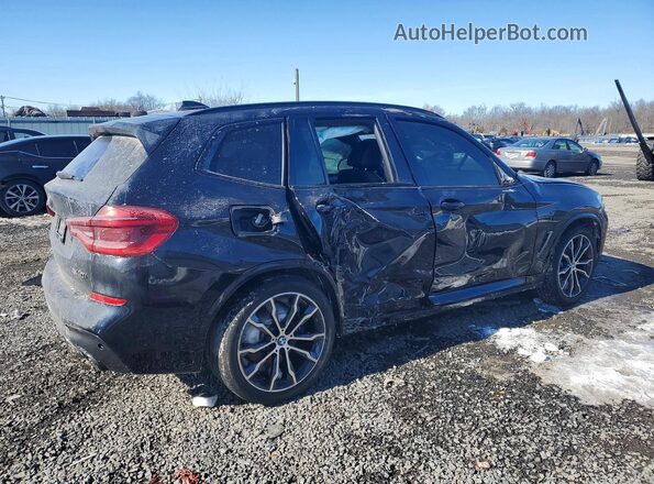 5UXTS3C55KLR72077 2019 BMW X3 Black 