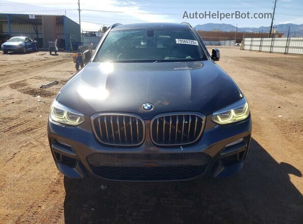 5UXTS3C57J0Z00328 2018 BMW X3 Black Front view