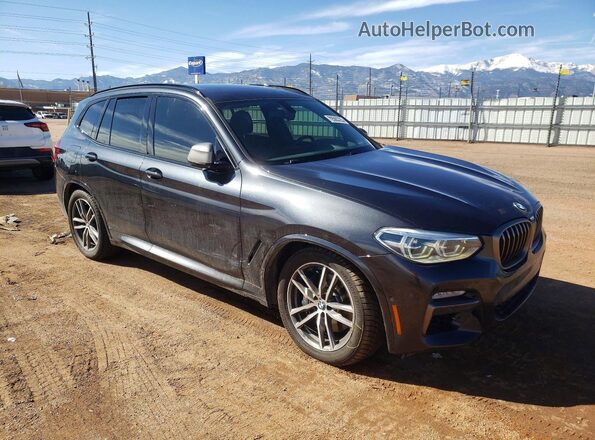 5UXTS3C57J0Z00328 2018 BMW X3 Black Front right