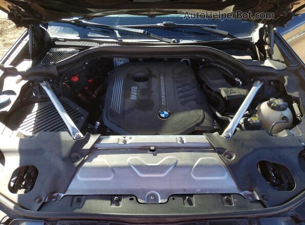 5UXTS3C57J0Z00328 2018 BMW X3 Black Rear interior view
