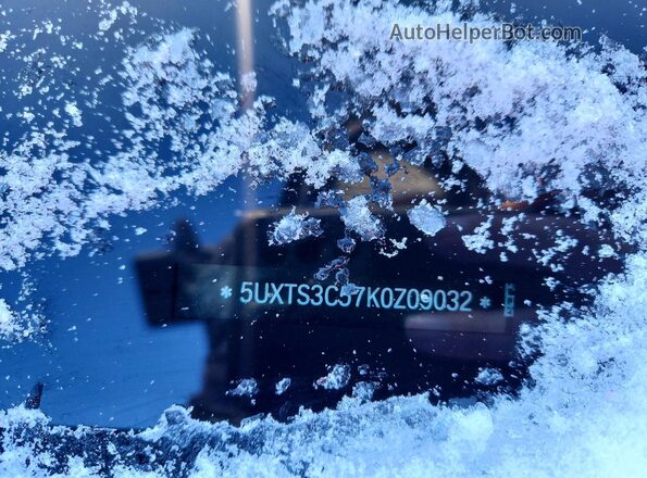 5UXTS3C57K0Z09032 2019 BMW X3 Black 