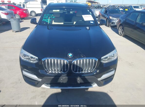 5UXTY3C02L9D57913 2020 BMW X3 Black 