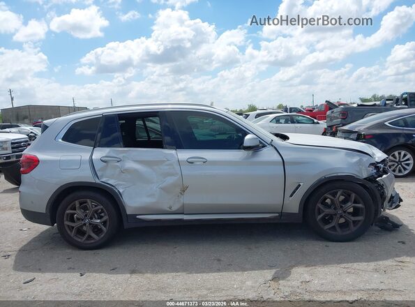 5UXTY3C04M9E71350 2021 BMW X3 Серебряный Вид щитка приборов