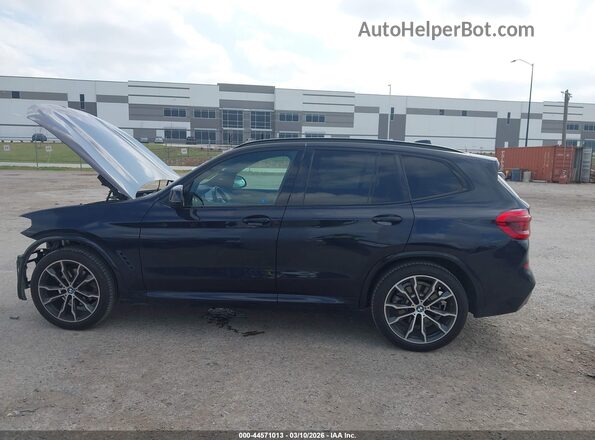 5UXTY3C05M9D71242 2021 BMW X3 Black Սալոնի 360 աստիճան տեսք