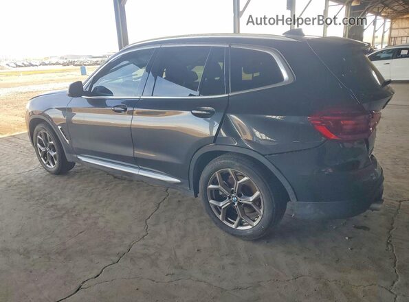 5UXTY3C05M9E76878 2021 BMW X3 Black 
