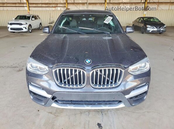5UXTY3C05M9E76878 2021 BMW X3 Black 