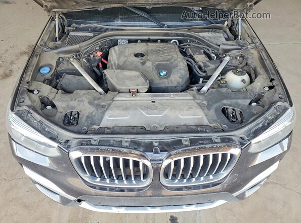 5UXTY3C05M9E76878 2021 BMW X3 Black 