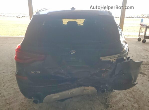 5UXTY3C05M9E76878 2021 BMW X3 Black 