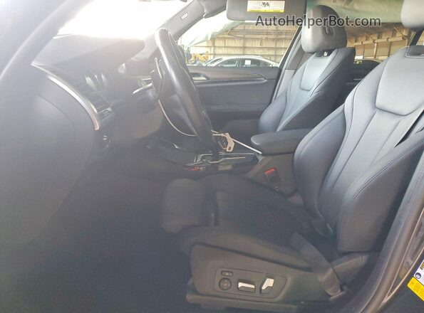 5UXTY3C05M9E76878 2021 BMW X3 Black 