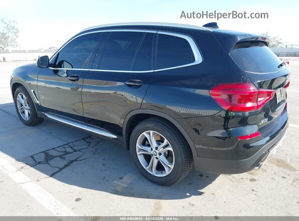 5UXTY3C05M9G56376 2021 BMW X3 Black Tył lewy