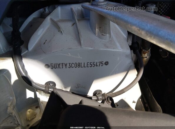 5UXTY3C08LLE55475 2020 BMW X3 White 