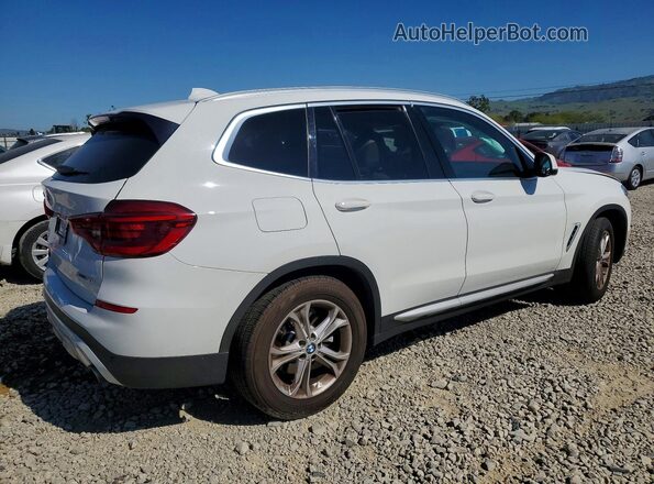 5UXTY3C08M9D82087 2021 BMW X3 White 