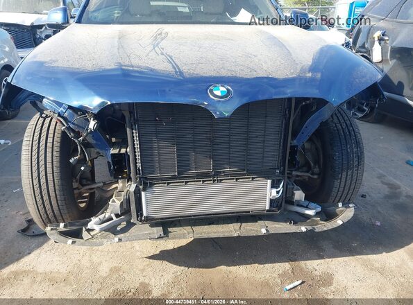5UXTY3C0XM9F93615 2021 BMW X3 Blue Vista frontal