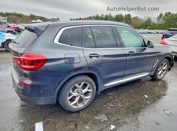5UXTY5C05M9F02164 2021 BMW X3 Gray Tył prawy