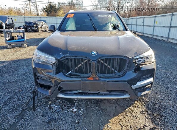 5UXTY5C05M9F61294 2021 BMW X3 Black 