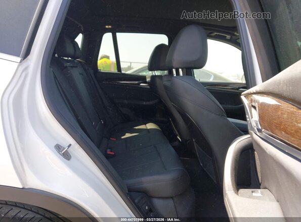 5UXTY5C06M9G18201 2021 BMW X3 White Вид наклейки з VIN-кодом