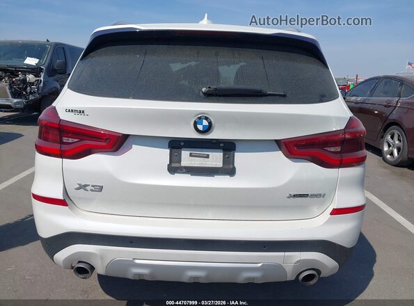5UXTY5C06M9G18201 2021 BMW X3 White 
