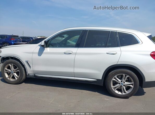 5UXTY5C06M9G18201 2021 BMW X3 White 