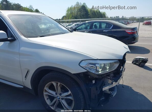 5UXTY5C06M9G18201 2021 BMW X3 White 