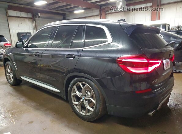 5UXTY5C09M9F31926 2021 BMW X3 Black 