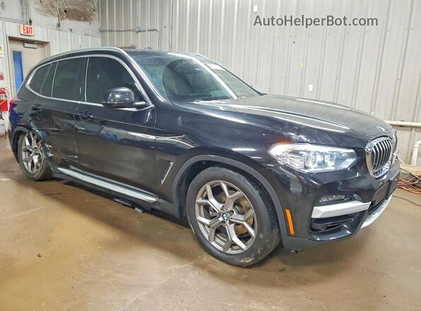 5UXTY5C09M9F31926 2021 BMW X3 Black 