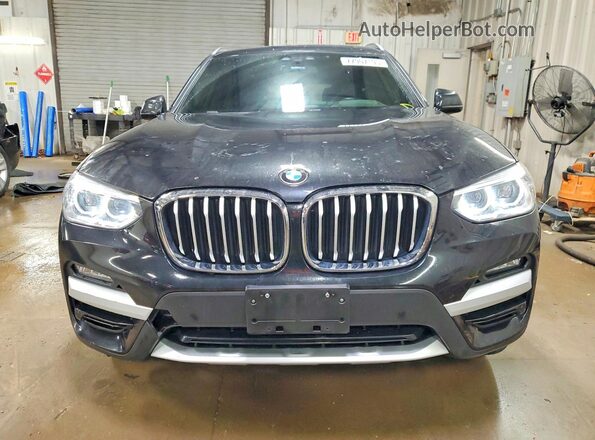 5UXTY5C09M9F31926 2021 BMW X3 Black 