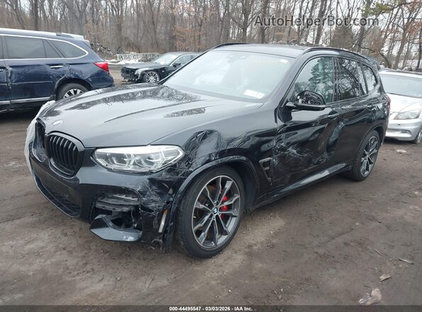5UXTY9C02M9F22914 2021 BMW X3 Dark Blue 