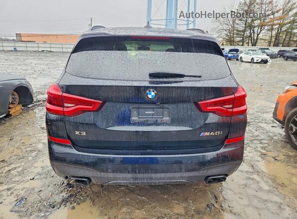 5UXTY9C0XM9F31053 2021 BMW X3 Black Vista trasera