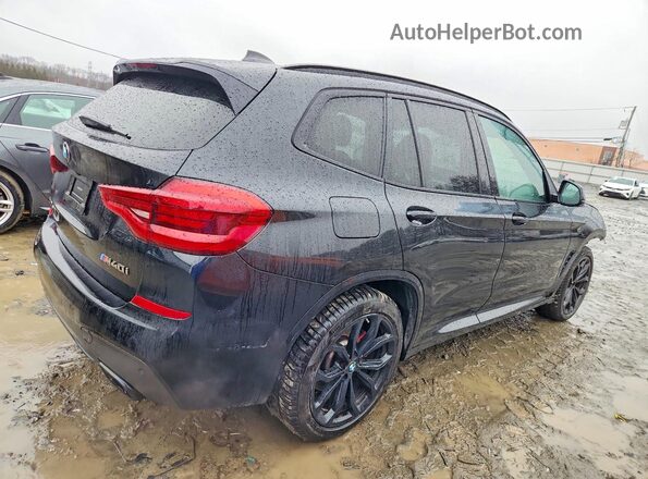 5UXTY9C0XM9F31053 2021 BMW X3 Black Trasero derecho