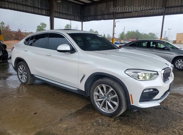5UXUJ3C51KLG57013 2019 BMW X4 White Передня права чверть